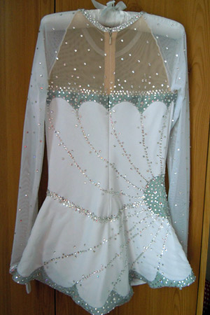 Evie competition ice skating dress, private commission